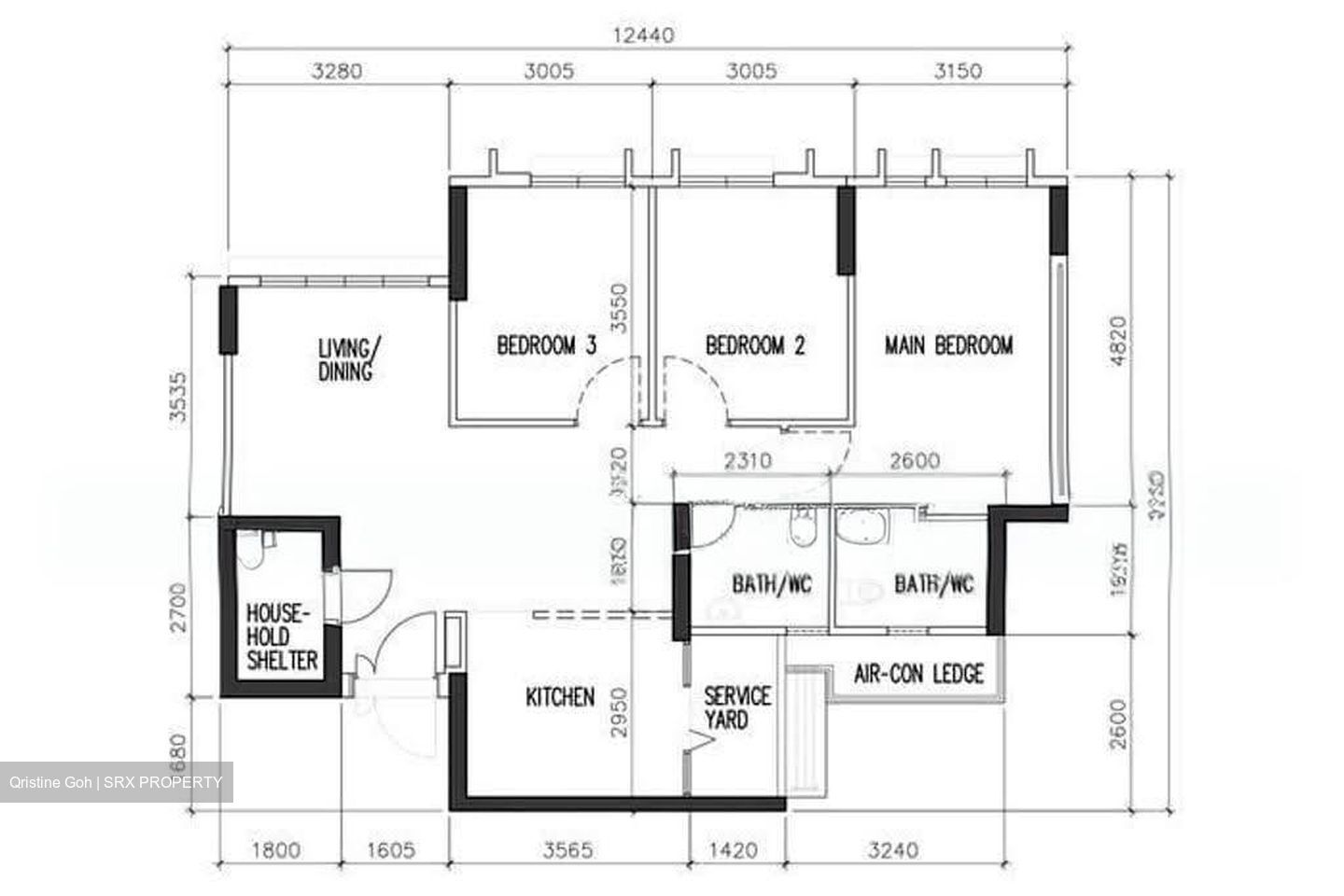 Blk 113A Alkaff Oasis (Toa Payoh), HDB 4 Rooms #610569021
